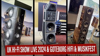 UK HiFi Show Live amp Goteborg HiFi amp Musikfest 2024  All the hottest HiFI news [upl. by Eiuqnom]