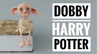 Cómo Hacer a DOBBY de Harry Potter  Porcelana Fría  Mis Mejores Ideas [upl. by Marnie876]