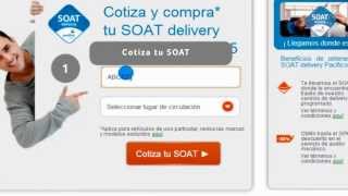 ¿Cómo comprar tu SOAT online  Autos  Pacífico Seguros [upl. by Neiluj]