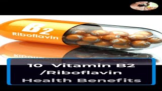 Vitamin B2 Riboflavin Health Benefits Shorts [upl. by Africah888]