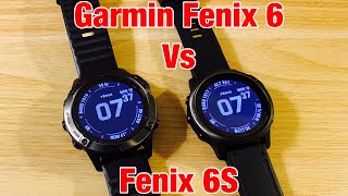 Garmin Fenix 6 vs 6S  Is The 6S TOO Small Let’s Explore The Differences FitGearHuntercom [upl. by Haon470]