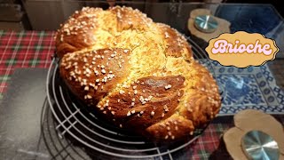 Recette Facile de Brioche Maison  Moelleuse et Parfumée [upl. by Adliwa]