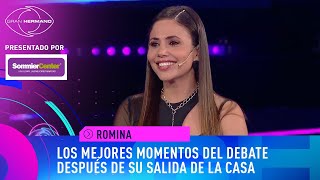 Romina vs Los Hermanitos los momentos más picantes del Debate  Gran Hermano [upl. by Notsirb]