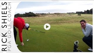 Pt1 RickShielsPGA Vs AndyCarterPGA at Royal Lytham [upl. by Eceinal]