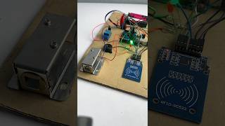 RFID Door Lock  RC522  diy diyprojects shorts [upl. by Dove772]