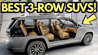 BEST 3Row SUVs in 2024 [upl. by Refennej]