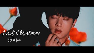 BTS JIN FMV  LAST CHRISTMAS [upl. by Shea700]