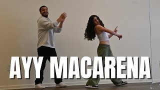 Ayy Macarena clean  Tyga  Hip Hop Choreo  Private Class [upl. by Selry]