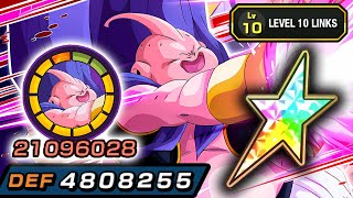 100 NEW INT DOKKANFEST FAT BUU LEVEL 10 LINKS SHOWCASE Dragon Ball Z Dokkan Battle [upl. by Issirk]