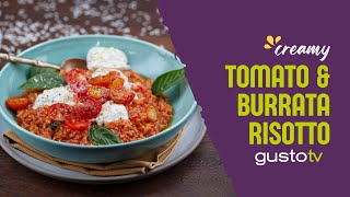 Tomato and Burrata Risotto  Bonacinis Italy  Michael Bonacini  Gusto TV [upl. by Zaraf816]