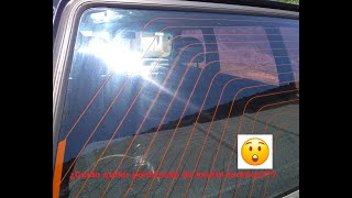 como sacar polarizado a un auto how to remove tinted film from a vehicle [upl. by Nnaerb]