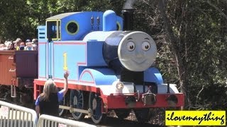 Riding a Real Thomas the Tank Engine Train Experience Highlights [upl. by Azne10]