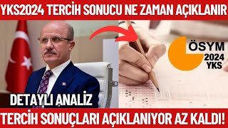 YKS 2024 Tercih sonuçları açıklanıyor Ne zaman açıklanacak [upl. by Namzaj]