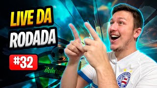 Cartola FC 2024  LIVE POKAS IDEIA RODADA 32 [upl. by Siol611]