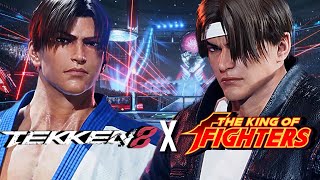 Tekken 8  The King of Fighters Customization KIM VS KYO PS5 GAMEPLAY HD [upl. by Annam629]