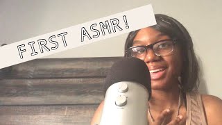 MY FIRST ASMR VIDEO  SKETCHBOOK TOUR [upl. by Olvan]