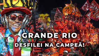 Como é DESFILAR em uma ESCOLAS DE SAMBA do CARNAVAL do RIO [upl. by Lamori472]