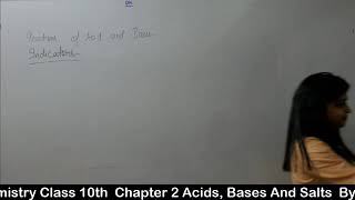 Chemistry Class 10th Chapter 2 Acids bases and salts By Rashmi Mam Amaze Classes live [upl. by Auj]