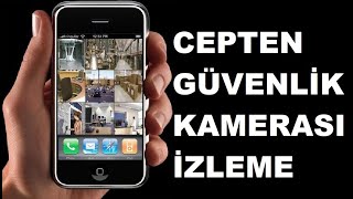 Güvenlik Kamerası Sistemini Cep Telefonundan İzleme Sabit İp Olmadan Güvenlik Kamerası Mobil İzleme [upl. by Yrrum]