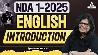 NDA 1 2025  English Introduction For NDA 2025  By Nandini Maam [upl. by Oswal]