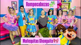 Muñequitas ElizabethRompecabezasChonguitos [upl. by Oralee231]