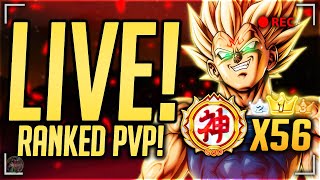 DAMN IT ALL ULTRA MAJIN VEGETA 56x GOD RANKED PvP PLAYER Dragon Ball Legends [upl. by Mathew]