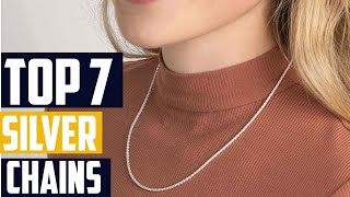 Silver Statements 7 Best Chains to Elevate Your Look [upl. by Kleper]