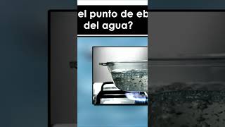 Descubre el punto de ebullición del agua cien grados centígrados cerebroactivo curiosidades [upl. by Dorca]