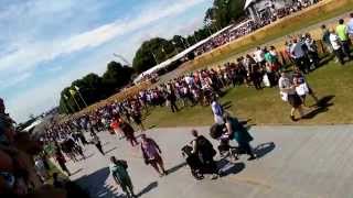 Mazda 767b Crash at Goodwood FOS 2015 [upl. by Anua311]