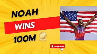 Noah Lyles CRAZY OLYMPIC 100m WIN Photo Finish REVEALED [upl. by Larred]