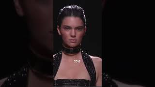 Kendall Jenner evolution kendalljenner model fashion runwaymodel catwalk supermodel [upl. by Nnawaj889]