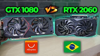 GTX 1080 DO ALIEXPRESS VS RTX 2060 6GB QUAL A ESCOLHA CERTA TESTE COMPARATIVO 2022 [upl. by Rehpotsirc]