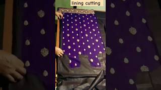 Lining cutting and stitching shorts stitching punjabisuit [upl. by Alisen]