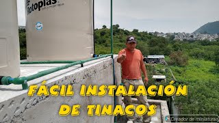 Proceso de Instalación de Tinaco Rotoplas [upl. by Nailluj]