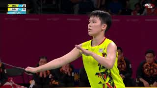 Badminton  Commonwealth Games 2022  India v Malaysia  Sindhu Pusarla v Goh Jin Wei [upl. by Chemosh]