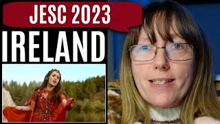 Vocal Coach Reacts to Jessica McKean Aisling Ireland JESC 2023 [upl. by Ahsetal]