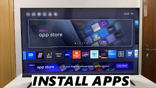 Hisense VIDAA Smart TV How To Install Apps On TV [upl. by Eniac]