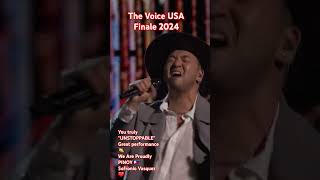 The Voice USA season 26 finale Sofronio Vasques from Philippines Part 1 [upl. by Garfield]