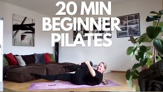 BEGINNER PILATES  Warm up Core Legs Butt Arms and Stretching by Pilates with Style [upl. by Boyce812]