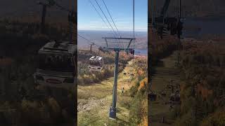 Gondola Mont Tremblant 2024 shortsvideo travel vacation quebec attraction [upl. by Notnarb]