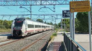 Ut449 MD Tortosa Barcelona desviado vía Valls [upl. by Ahlgren438]