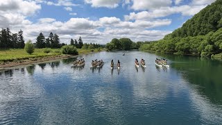 He tira hoe waka kei te tātai anō i ngā kāwai whakapapa ā iwi i te awa o Waikato [upl. by Haggar]