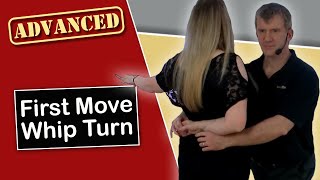 First Move Whip Turn  Modern Jive ADVANCED Move [upl. by Sola]