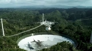 On brink of collapse Arecibo Observatory telescope to be decommissioned [upl. by Falkner361]