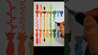 Human Sprunki Incredibox color connect challenge shorts art trend [upl. by Sawyor]