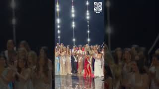 Audience view Miss Nicaragua takes first walk as Miss Universe [upl. by Renaxela]