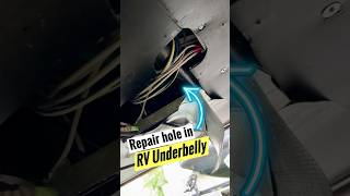 Repair RV Underbelly Falling Down [upl. by Pubilis303]