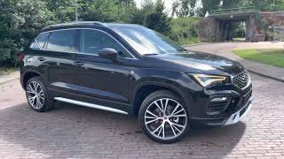 2022 Seat Ateca Xperience Black short visual preview [upl. by Ramirolg]