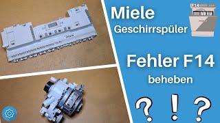 Miele Geschirrspüler Fehler F14 beheben  Tipps Problem  Lösung [upl. by Anihs]