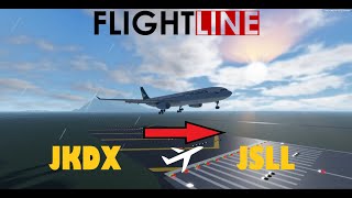 Cathay Pacific A330 Gameplay  JKDX  JSLL  FLIGHTLINE  Roblox [upl. by Luoar]